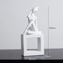 Abstract Figures Sculpture Modern Minimalism Decor Room Crafts GobekUsa Aesthetics