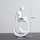 Abstract Figures Sculpture Modern Minimalism Decor Room Crafts GobekUsa Aesthetics