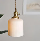 GobekUsa Glass Pendant Lights for Bedroom Living Dinning Room Style Fixtures