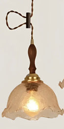 GobekUsa Glass Pendant Lights for Bedroom Living Dinning Room Style Fixtures