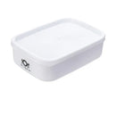 Minimalist white bento box – kitchen food storage container by Decorbites