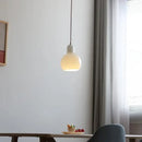 GobekUsa Glass LED Pendant Lamp | Adjustable Nordic Hanging Light