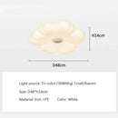 GobekUsa Cloud LED Ceiling Light in Minimalist White Iron Design for Home Decor