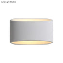 GobekUsa Gypsum LED Wall Sconce - Minimalist 1-Head White Wall Lamp Fixture
