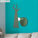 GobekUsa Tree Wall Mount Light - Nordic Macaron Style - Green/Grey/White - Bedroom Lighting