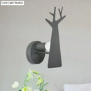 GobekUsa Tree Wall Mount Light - Nordic Macaron Style - Green/Grey/White - Bedroom Lighting