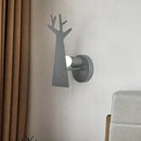 GobekUsa Tree Wall Mount Light - Nordic Macaron Style - Green/Grey/White - Bedroom Lighting