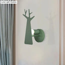 GobekUsa Tree Wall Mount Light - Nordic Macaron Style - Green/Grey/White - Bedroom Lighting