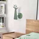 GobekUsa Tree Wall Mount Light - Nordic Macaron Style - Green/Grey/White - Bedroom Lighting