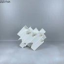 GobekUsa Geometric Ceramic Desk Ornament Minimalism Sculpture Room Decor