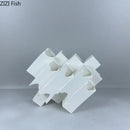 GobekUsa Geometric Ceramic Desk Ornament Minimalism Sculpture Room Decor