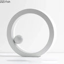 GobekUsa Geometric Circle Desk Ornament Minimalist Modern Abstract Art Aesthetic Decor