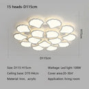 GobekUsa Ginkgo Biloba LED Ceiling Lamp Dimmable Minimalist Modern Indoor Light Fixtures
