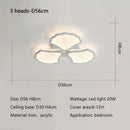 GobekUsa Ginkgo Biloba LED Ceiling Lamp Dimmable Minimalist Modern Indoor Light Fixtures