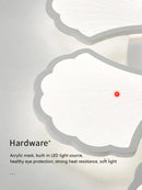 GobekUsa Ginkgo Biloba LED Ceiling Lamp Dimmable Minimalist Modern Indoor Light Fixtures