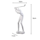 GobekUsa Golf Sculpture Resin Figurine Decorative Ornaments for Home Decoration