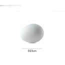 GobekUsa Goose Egg LED Floor Lamp for Bedroom and Outdoor, Simple and Elegant Design