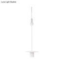 GobekUsa Minimalist Metallic Gooseneck Wall Sconce with Bulb - Black/White/Gold Lighting Fixture