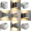 GobekUsa Gypsum Wall Lamp 5W LED Sconces Indoor Lighting for Living Room & Bedroom