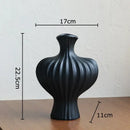 GobekUsa Heart Shape Ceramic Vase for Minimalist Floral Arrangements