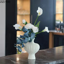 GobekUsa Heart Shape Ceramic Vase for Minimalist Floral Arrangements