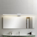 GobekUsa Minimalist White Iron Wall Sconce - LED Vanity Light in Warm/White - 16/ 23.5/ 31.5 Inches Long