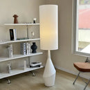 GobekUsa Cream LED Floor Lamp Nordic Minimalist Style for Living Room & Bedroom