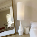 GobekUsa Cream LED Floor Lamp Nordic Minimalist Style for Living Room & Bedroom
