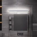 GobekUsa Minimalist LED Vanity Mirror Light - Oblong Flush Wall Sconce in Warm/White Light, 16/23.5/31.5 Inch Length