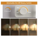 GobekUsa LED USB Wall Lamp with Switch Night Light for Study/Bedroom - Creative Design