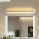 GobekUsa Minimalist LED Bar Vanity Light for Bathroom - White Acrylic Wall Mount