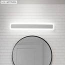 GobekUsa Minimalist LED Bar Vanity Light for Bathroom - White Acrylic Wall Mount