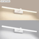 GobekUsa Minimalist LED Wall Mount Light Fixture - Stick Shaped Bathroom Vanity Lighting in Acrylic