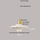 GobekUsa Ceramic LED Pendant Light Fixture for Home Decor Minimalism Hanging Lamp