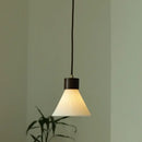 GobekUsa Ceramic LED Pendant Light Fixture for Home Decor Minimalism Hanging Lamp