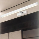 GobekUsa Minimalist White Rod Acrylic LED Wall Lamp - Bathroom Vanity Light