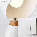 GobekUsa Minimalist Black/White Tapered Wall Sconce Light with Switch – Ideal for Study