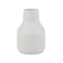 Minimalist white & terracotta decorbites ceramic vase dining room decor by Decorbites