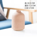 Minimalist white & terracotta decorbites ceramic vase dining room decor by Decorbites