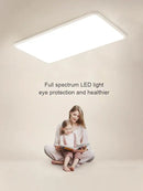 GobekUsa LED Ceiling Light: Nordic Style Ultra Thin Square Lamp for Living Room and Bedroom