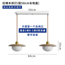 GobekUsa Cream Wind Pendant Lights LED E27 Minimalist Modern Fixtures for Kitchen Island