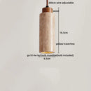 GobekUsa LED Yellow Travertine Hanging Lamp for Home Decor and Lighting Fixtures