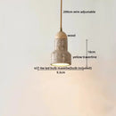 GobekUsa LED Yellow Travertine Hanging Lamp for Home Decor and Lighting Fixtures
