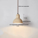 GobekUsa LED Yellow Travertine Hanging Lamp for Home Decor and Lighting Fixtures