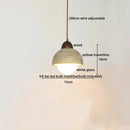GobekUsa LED Yellow Travertine Hanging Lamp for Home Decor and Lighting Fixtures