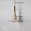 GobekUsa LED Yellow Travertine Hanging Lamp for Home Decor and Lighting Fixtures