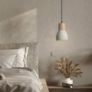 GobekUsa Cement Concrete Bedside Pendant Lamp for Minimalist Bedroom