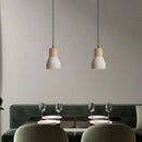 GobekUsa Cement Concrete Bedside Pendant Lamp for Minimalist Bedroom