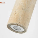 GobekUsa Adjustable LED Wall Sconce Yellow Travertine Stair Light Fixture for Home Decor