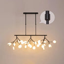 GobekUsa Minimalistic Acrylic Twig Ceiling Pendant Light - Island Lighting Ideas for Dining Room